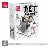 Конструктор JIE STAR Pet Paradise: Рэгдолл 103 дет. (58109-2)