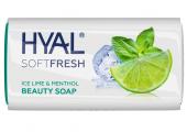 HYAL SOFT FRESH LIME AND MENTOL Мыло твердое белое Лайм и Ментол, 140г