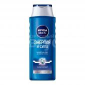 Шампунь Nivea Men Энергия и сила, мужской, 400 мл