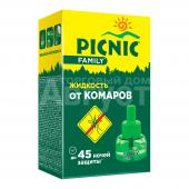 Жидкость Picnic Family от комаров 45 ночей, флакон, 30 мл