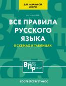 Алексеев Ф.С. Все правила русского языка для начальной школы в схемах и таблицах