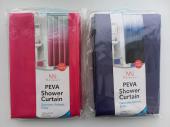 Штора для ванной 'PEVA Shower Curtain' (183*183)  арт.А-131, в ассортименте