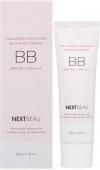 Натуральный бежевый оттенок ББ крем NEXTBEAU Collagen Solution Glow BB Cream SPF 50+ / PA+++, 02 Natural Beige, 50g