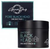 Глиняная  маска Grace Day Pore Black Head One Shot Pack, 120g