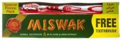 Зубная паста Dabur Miswak Herbal в комплекте с зубной щеткой 190 гр