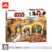 Конструктор LARI (BELA) Space Wars: Кантина Мос-Эйсли (аналог 75205) 400 дет. (10905)