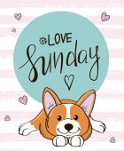 Malamalama. Блокнот позитивного настроения "Love Sunday"