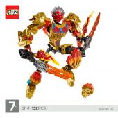 Сборная фигурка конструктор KSZ Bionicle: Таху - Объединитель Огня (аналог 71308) 132 дет. (KZ_611-