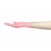 Mediok Перчатки нитриловые смотровые одноразовые неопудренные / Nitrile Optima, размер M, розовый фламинго, 50 пар (100 штук)