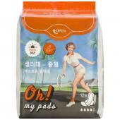 Гигиенические прокладки Oh! My Pads, 12шт, Consly