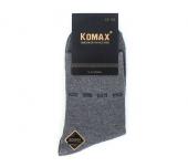 Мужские носки Komax A100-7F серые хлопок