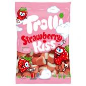 Жевательный мармелад фасованный (Клубника со сливками) Trolli  Kiss 150 г