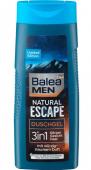 Гель для душа мужской Balea Natural Escape 3 in 1 300 мл