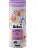 Детский гель для душа и шампунь Balea Shower & Shampoo Sweet Butterfly 300 мл