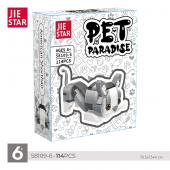 Конструктор JIE STAR Pet Paradise: Американская короткошёрстная 114 дет. (58109-6)