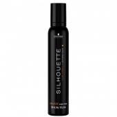 Schwarzkopf SILHOUETTE Pure Mousse SuperHoild Безупречный мусс УСФ, 200 мл (ЧЕРНЫЙ)