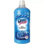 Концентрат для полоскания белья Clever Essenсe Blue Flowers (Голубые цветы) 1,8 л