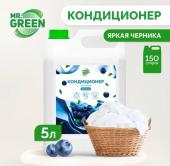 Кондиционер для белья MR.GREEN Черника 5л