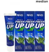 MEDIAN FRESH-UP ORIGINAL Набор зубных паст, 3шт по 120г СГР,