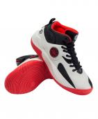 Кроссовки баскетбольные Launch MID, White/black/red