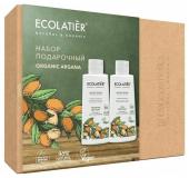 Подарочный набор Ecolatier "ORGANIC ARGANA" (гель для душа+молочко для тела) 300мл