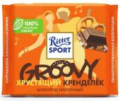 Ritter Sport Молочный с кусочками Хрустящего кренделька, 100 г