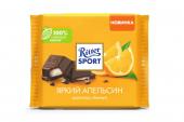 Ritter Sport Темный Яркий апельсин с помадн. начинкой, 100 г