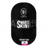 Пудра компактная Triumf SMART SKIN COMPACT POWDER Матирующая, слоновая кость, тон 04