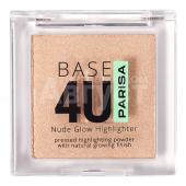 Пудра-хайлайтер Parisa Cosmetics Base 4U, Light, тон 01