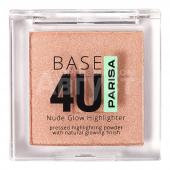 Пудра-хайлайтер Parisa Cosmetics Base 4U, Medium, тон 02