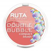 Румяна компактные Ruta Double Bubble двойные, тон 101