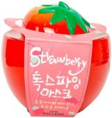 BERRISOM URBAN DOLLKISS STRAWBERRY Очищающая клубничная маска на глиняной основе, 100г СГР,