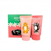 THE SAEM ECO EARTH Набор солнцезащитных кремов SPF50+ PA++++, 2шт по 50г СГР