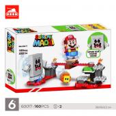 Конструктор LARI (BELA) Super Mario: Неприятности в крепости Вомпа (аналог 71364) 160 дет. (60017)