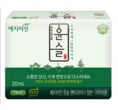 Yejimiin Ежедневные хлопковые прокладки с травами 150мм*20шт Panty Liners Cotton Touch Mild Herb