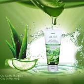 JIGOTT NATURAL ALOE Успокаивающая пенка с экстрактом алоэ, 180мл СГР