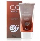 [EKEL] CC крем для лица МУЦИН УЛИТКИ C.C Snail SPF50+ PA+++, 50 мл