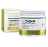 [LEBELAGE] Крем для лица антивозрастной питательный ПРОПОЛИС  Dr. Propolis Cure Cream, 70 мл