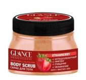 [GLANCE] Скраб для тела КЛУБНИЧНЫЙ Body Scrub Strawberry, 500 мл