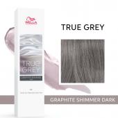 S A L E Wella True Grey Тонер для натуральных седых волос Graphite Shimmer Dark 60мл 04-12/24