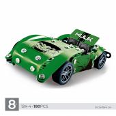 Металлический конструктор Hot Wheel: Халк 180 дет. (124-4)