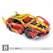 Металлический конструктор Hot Wheel: Железный человек 370 дет. (123-3)