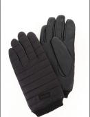 KEDDO черный полиэстер/иск.кожа мужские перчатки (О-З 2023)