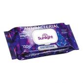 SUNLIGHT ANTIBACTERIAL Влажные салфетки антибакретиальные, 120шт