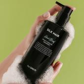 THE SAEM SILK HAIR HEARTHEAF Охлаждающий шампунь от выпадения волос, 400г СГР