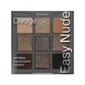 Divage Палетка теней для век Easy Nude Ж  Smokey eyeshadow palette