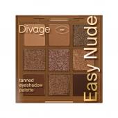 Divage Палетка теней для век Easy Nude Ж  Tanned eyeshadow palette