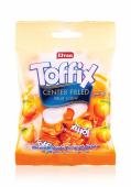 Жевательные конфеты с апельсиновой начинкой Elvan Toffix 80г