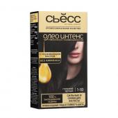 Краска для волос Syoss Oleo Intense, без аммиака, оттенок 1-10 глубокий чёрный