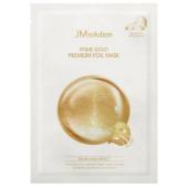 JMSolution Prime Gold Premium Foil MaskТрехслойная увлажняющая маска с коллоидным золотом